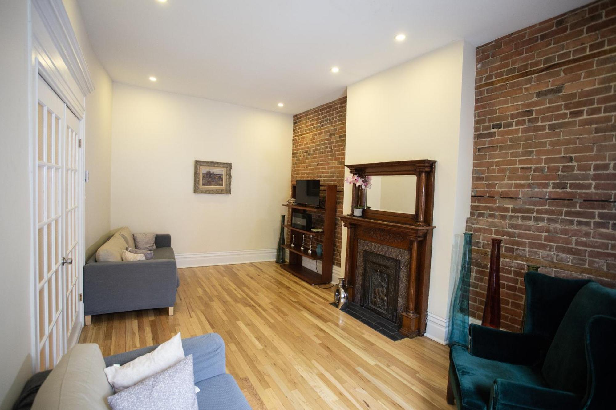 Spacious Downtown Montreal Apartment, 4Br-2Ba,Free Wifi Exterior foto